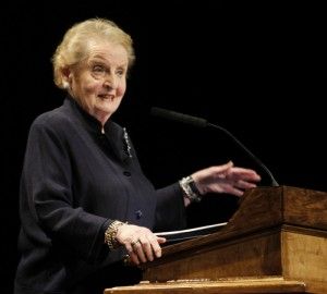Former+Secretary+of+State+Madeleine+Albright+came+and+talked+to+Georgia+Southern+University+students+as+part+of+the+Leadership+Series+hosted+by+Student+Affairs+and+Enrollment+Management.+Albright+spoke+at+Hanner+Fieldhouse+on+Sept.+18%2C+2012.