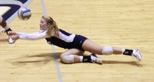 Freshman+libero+Alexandra+Beecher+dives+to+save+GSU+a+point+and+get+a+step+closer+to+SoCon+Freshman+of+the+Week.