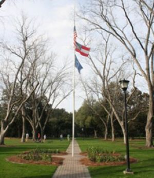 Flag flies half-staff in remembrance of student