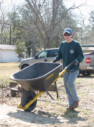 Sigma Nu brothers have participated in projects this semester with Habitat for Humanity, Real Men Read and the Statesboro Food Bank.