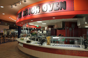 A brick pizza oven station will be featured at the Main Dining Commons and will provide students with specialty made-to-order pizzas.Photo by: Amanda White