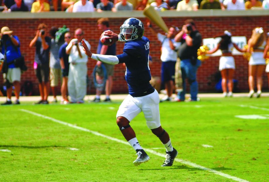 Redshirt sophomore quarterback Kevin Ellison ran for 107 yards and a touchdown, while accumulating 164 yards and a score through the air against Georgia Tech on Saturday.