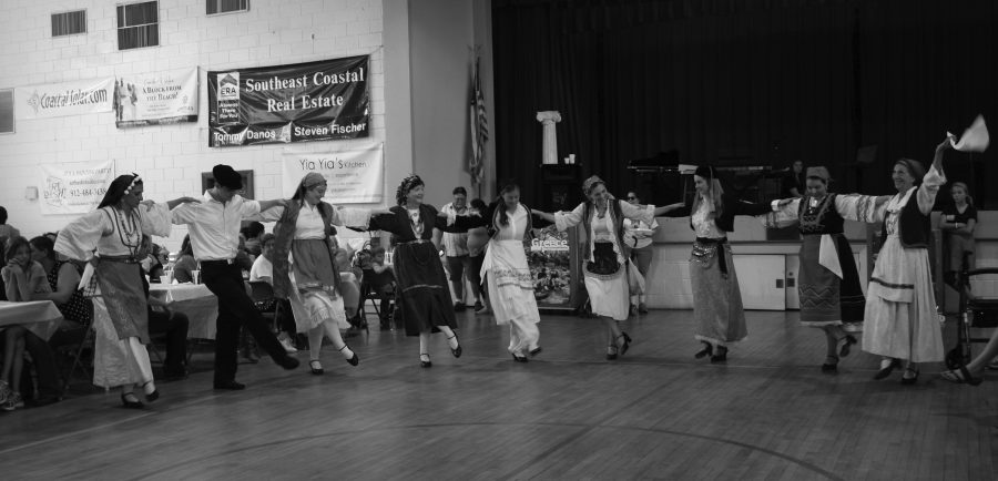 Tradition Greek dancing at the Greek Festival
