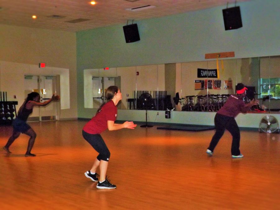Armstrong offers Zumba classes, students relieve pre-finals stress