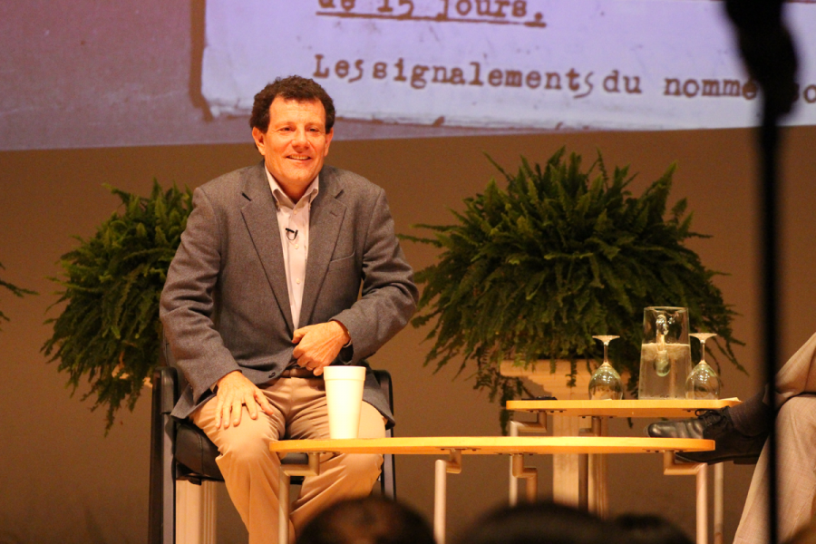 Nicholas Kristof speaks at Georgia Southern
