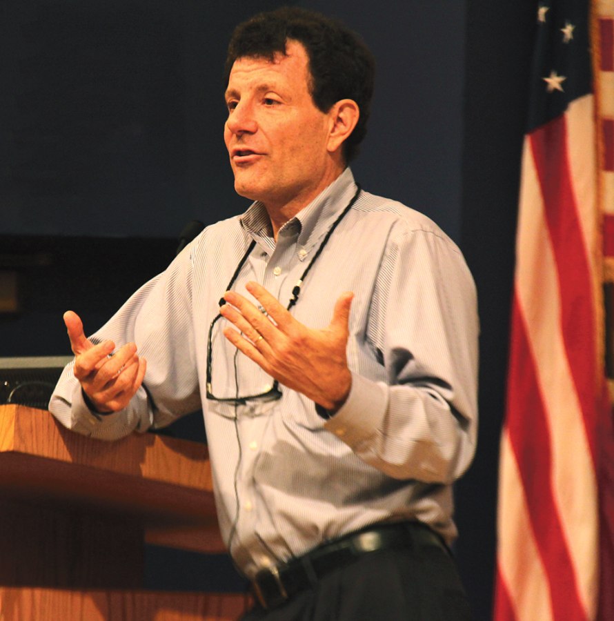 Nicholas Kristof: two-time Pulitzer Prize winning journalist to speak at the PAC on Feb. 23