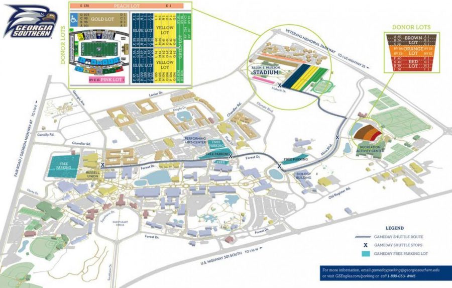 Georgia Southern Gameday Parking and Tickets
