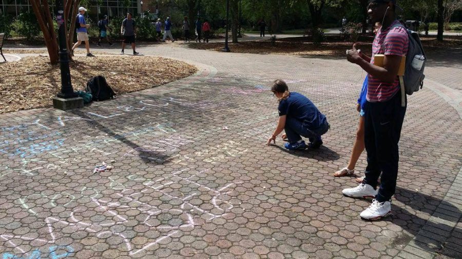 #TheChalkening Comes To Georgia Southern