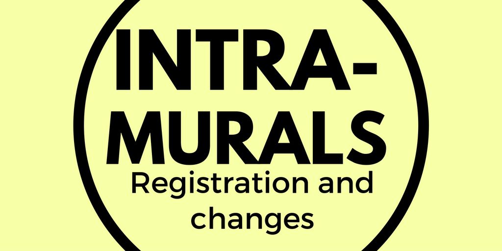 Intramural+registration+deadlines%3B+changes+in+intramural+softball