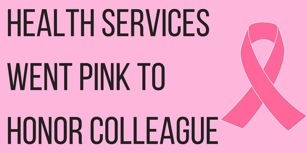 Health+Services+went+pink+to+honor+nursing+assistant