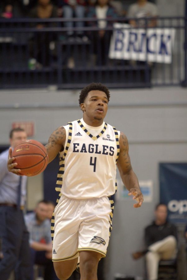 GS junior point guard Tookie Brown led the Eagles with 22 points on Friday night.
