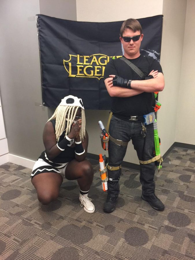 Some students cosplay their favorite characters at Tek-LAN.