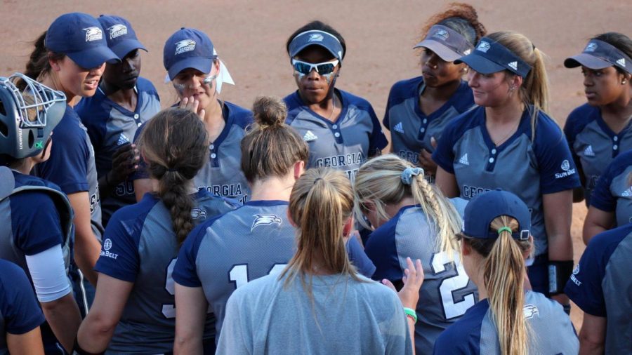 Saturday is Senior Day for the Georgia Southern softball team.