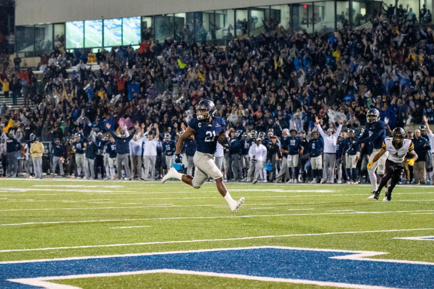 Georgia Southern ends three game losing streak to No. 25 Appalachian State with 34-14 blowout