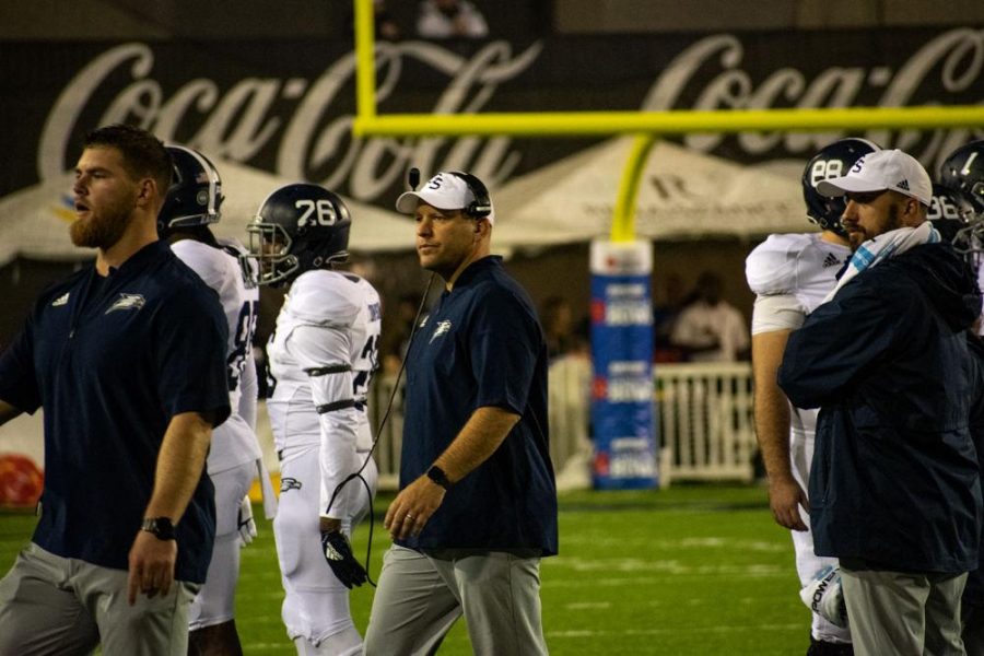 In his first season as head coach, Chad Lunsford went 10-3 as well as leading the Eagles to a bowl win.