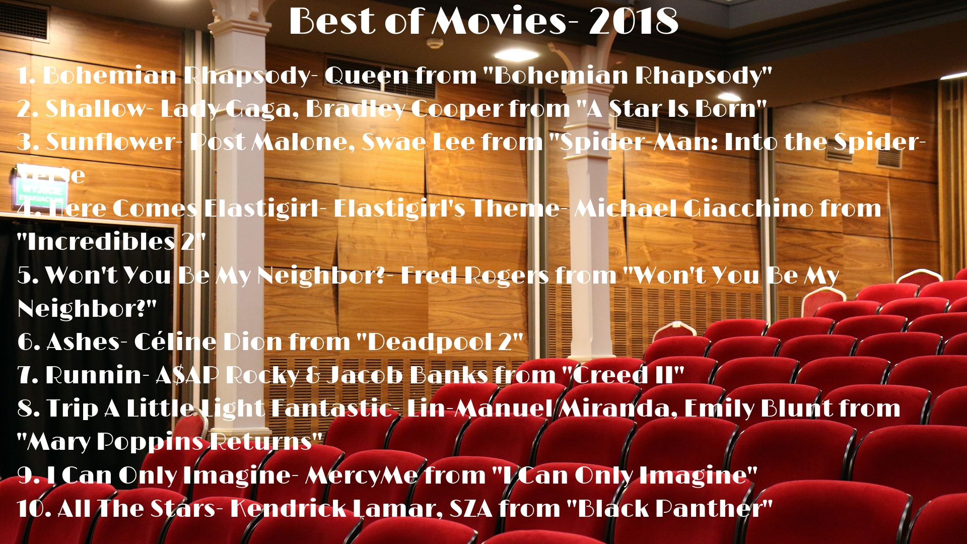 Best of Movies- 2018