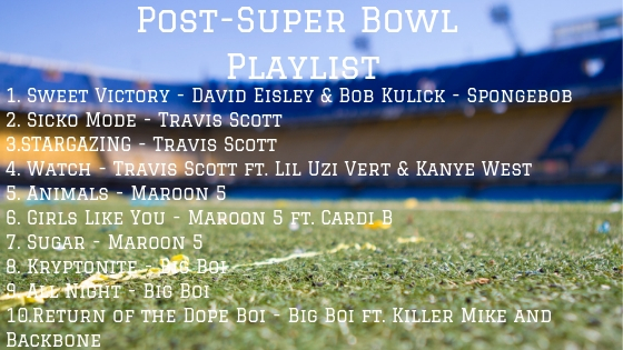 Post-Super Bowl Playlist