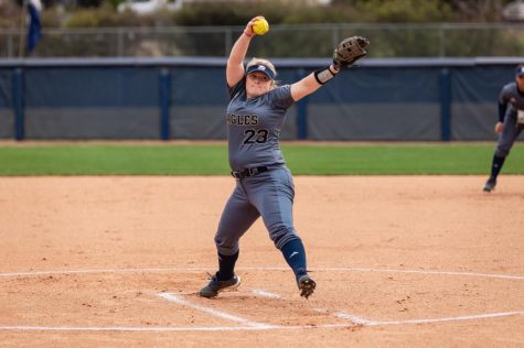 Ashleigh Morton (23) has pitched for 49 innings on the season as well as collecting 17 strikeouts.