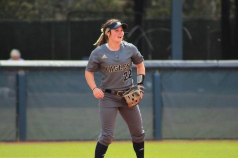 The Georgia Southern softball team needs to gain at least two more wins in this last series against Georgia State to advance to the Sun Belt tournament.