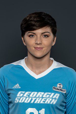 Story has found her way to Georgia Southern after quitting gymnastics and starting soccer in middle school.