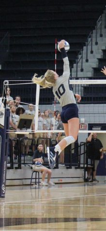 Bryant is a sophomore outside hitter for the Georgia Southern volleyball team.