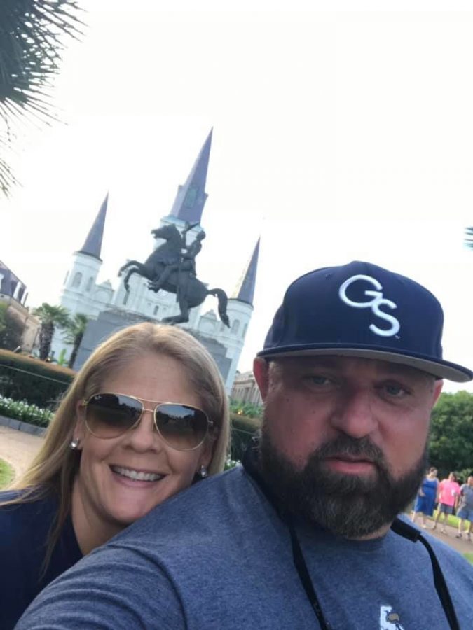Georgia Southern alumni Danny and Julie Hagan were killed in an auto accident Sunday night on their way back from Baton Rouge, Louisiana. 