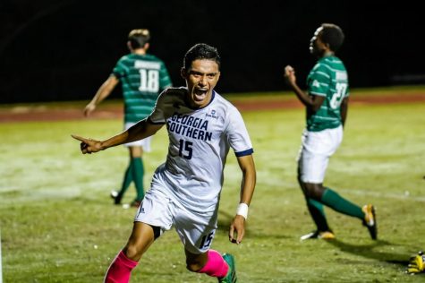 Aldair Cortes (15) had a decorated freshman campaign and has started the season off strong with two goals and seven assists.
