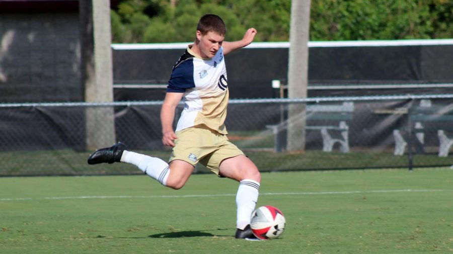 The Georgia Southern mens soccer team holds a 4-5 record going into the match.