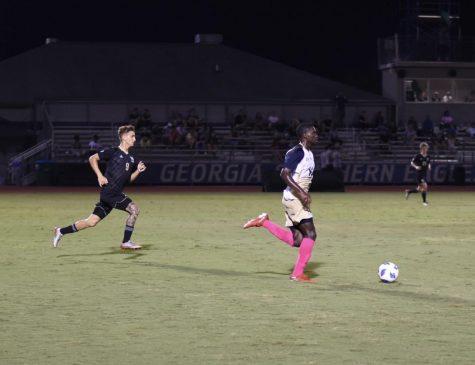 The Georgia Southern mens soccer team holds a 6-6-2 record after Tuesdays tie.