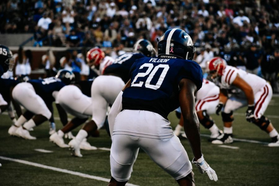 The Georgia Southern football team will take on ULM at home on Saturday.