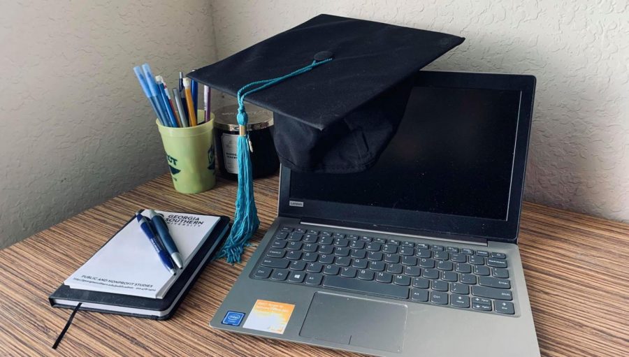 Georgia Southern University students have the option to participate in the virtual graduation ceremonies. They can also join the fall 2020 commencement exercises or participate in a rescheduled in-person ceremony.