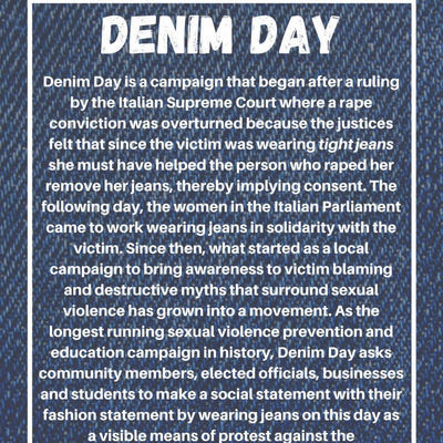 Denim Day and its campaign to raise awareness