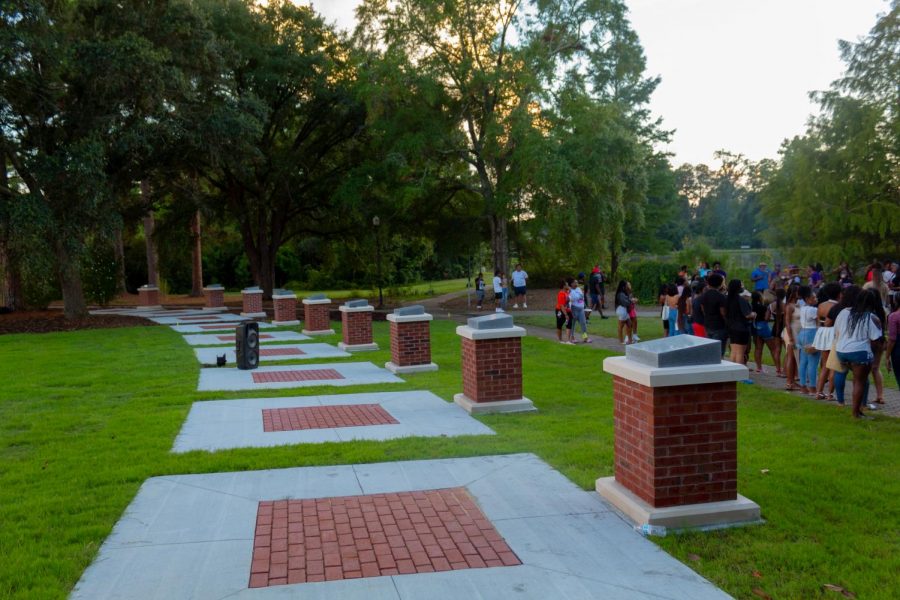 The NPHC held a campaign last semester that raised over $50,000 for the park to be build outside of the Carruth Building.