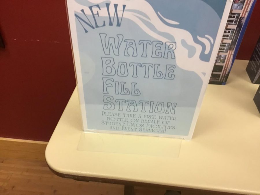 New Water Bottle Fill Station