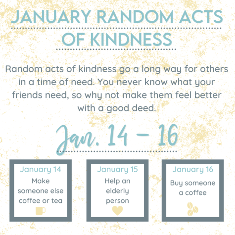 January Random Acts of Kindness