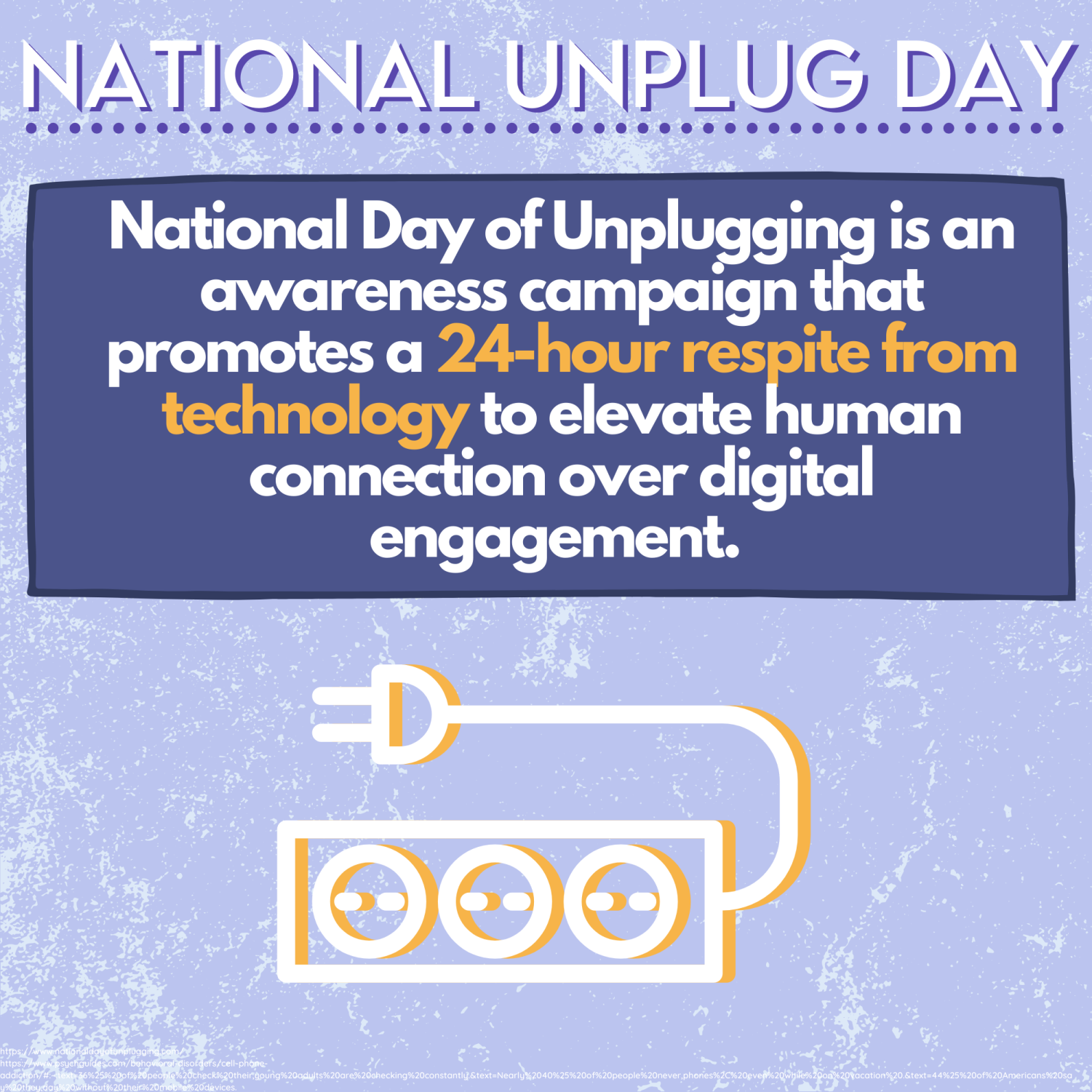 National Unplug Day The Media Group