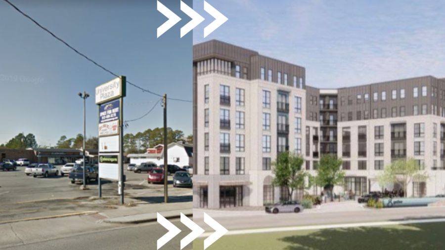 Housing complex construction plan approved for University Plaza