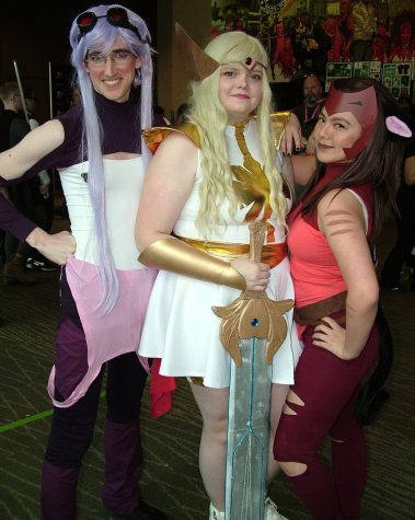 Entrapta, She-Ra, Catra by squidminion is marked with CC BY-NC 2.0.