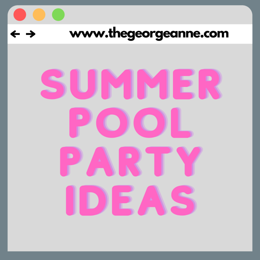 Summer Pool Party Ideas