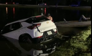 Drunk driver crashes into Georgia Southern pond