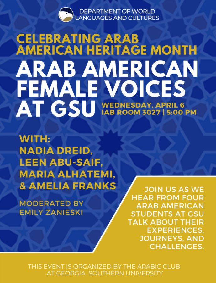 Arab American Female Voices at GSU Recap
