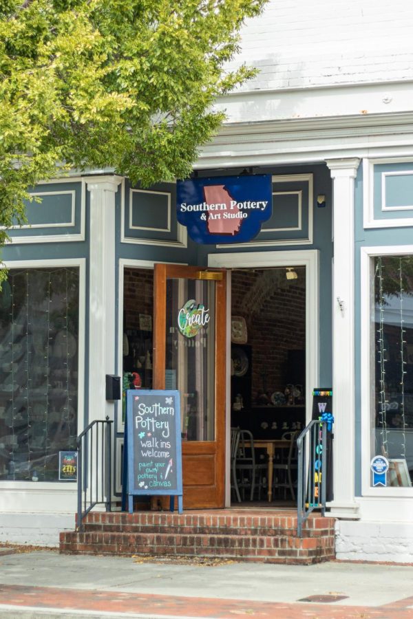 Southern Pottery & Art Studio is located in downtown Statesboro on East Main Street and is open Tuesday through Saturday for all your pottery and art desires.