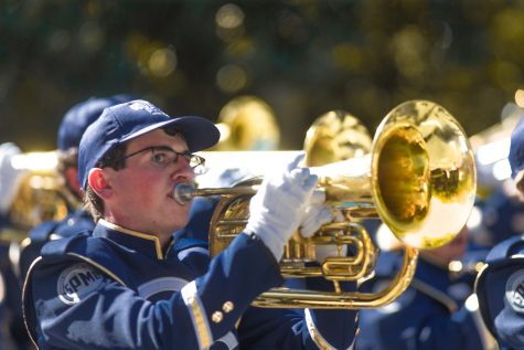 On September 23, the Official Homecoming Parade was in full effect while ringing in the theme of the 2000’s featuring a performance by the marching band! (Kyle Jenkins)