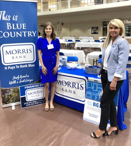 Morris Bank, along with other businesses, gathered at the RAC for the Georgia Southern Career Fair hosted by the Career and Professional Development department on September 28. 
