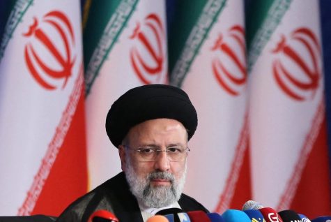 Iranian President-elect Ebrahim Raisi addresses a press conference in Tehran on June 21, 2021.