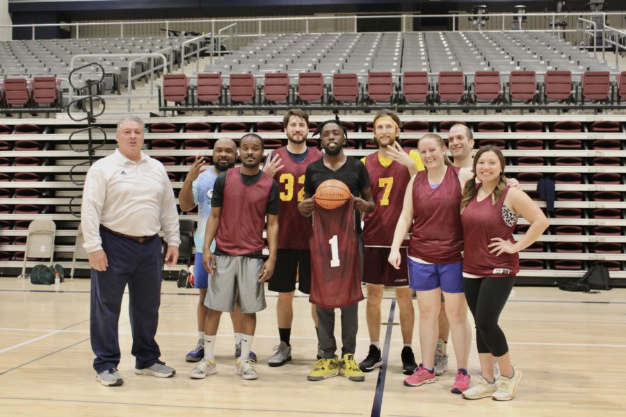 Faculty postgame shot