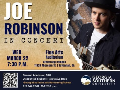 Joe Robinson Impresses at Concert in Fine Arts Auditorium
