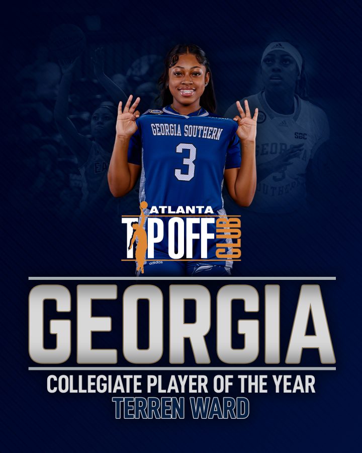 Terren Ward Named Women’s Georgia College Player of The Year