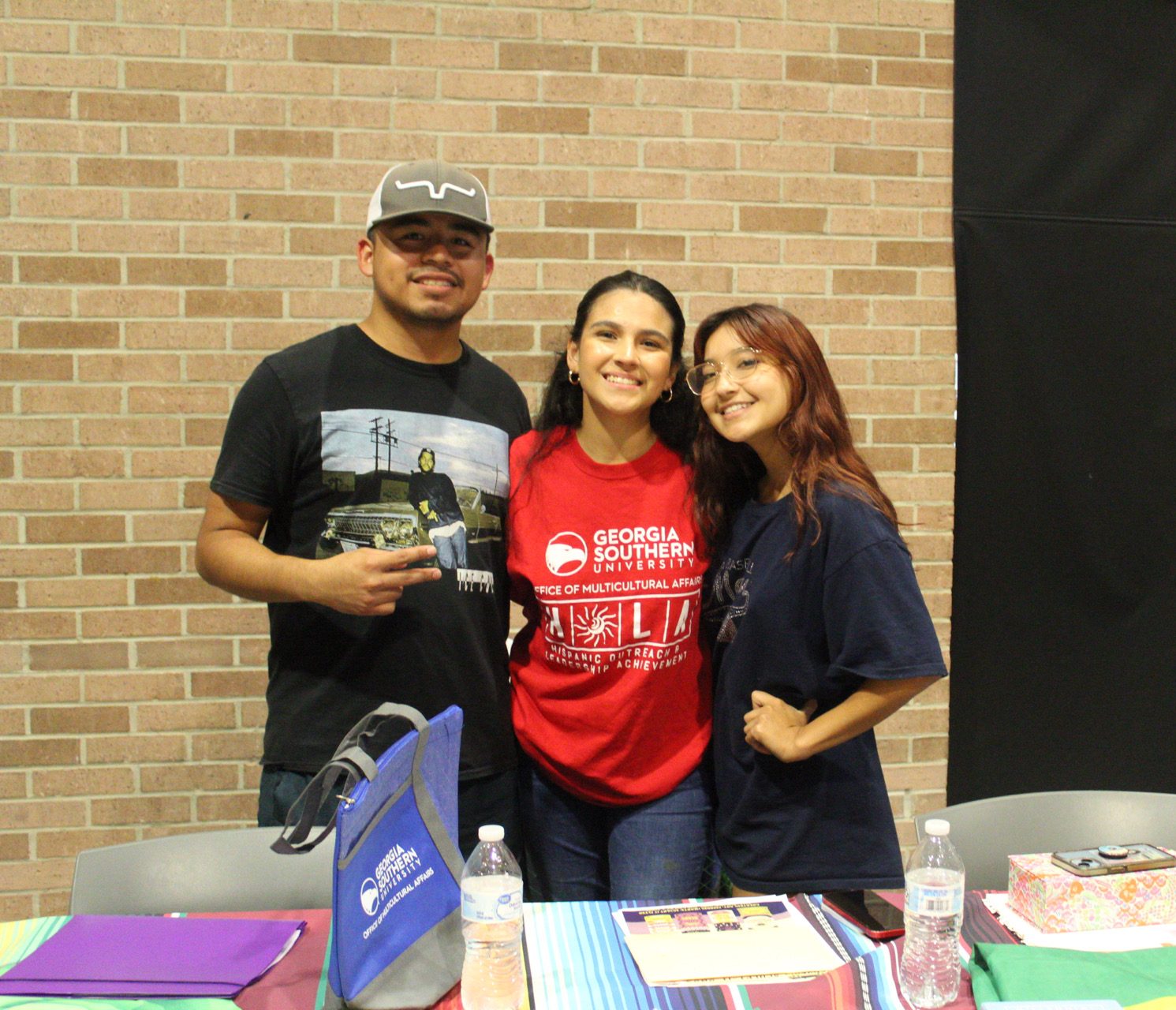 HOLA (Hispanic Outreach & Leadership Achievement) tables at the Hispanic Heritage Month Kickoff.