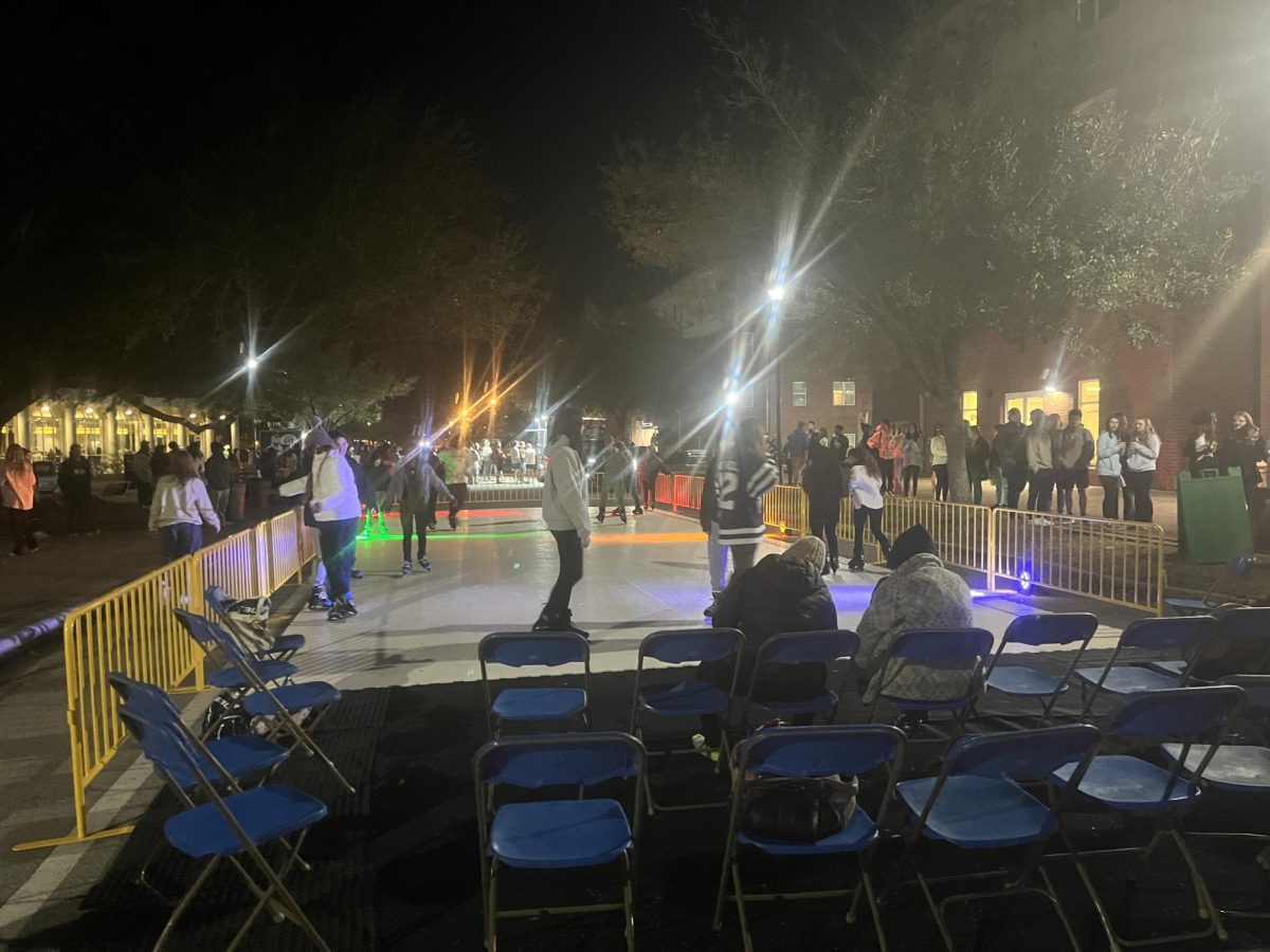 The University Programming Board held an event on January 10, allowing students to have some fun ice skating.